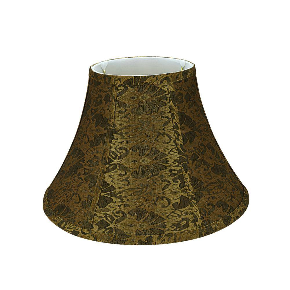 Aspen Creative Corporation 13 in. x 9 in. Pumpkin Gold Bell Lamp Shade