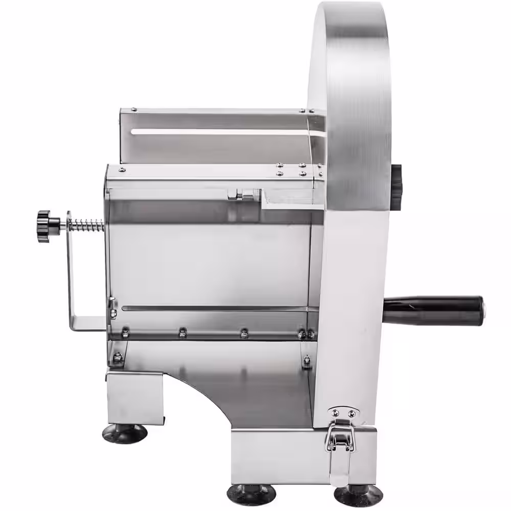 VEVOR Commercial Manual Slicer Adjustable Thickness 0.2-12 mm Stainless Steel Fruit Slicer with Double Blades