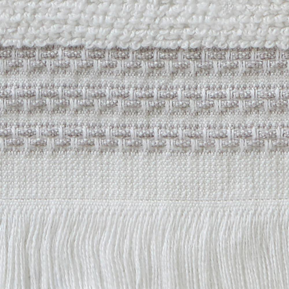 SKL Home Casual Mine & Yours 2 Piece Hand Towel Set, white, cotton