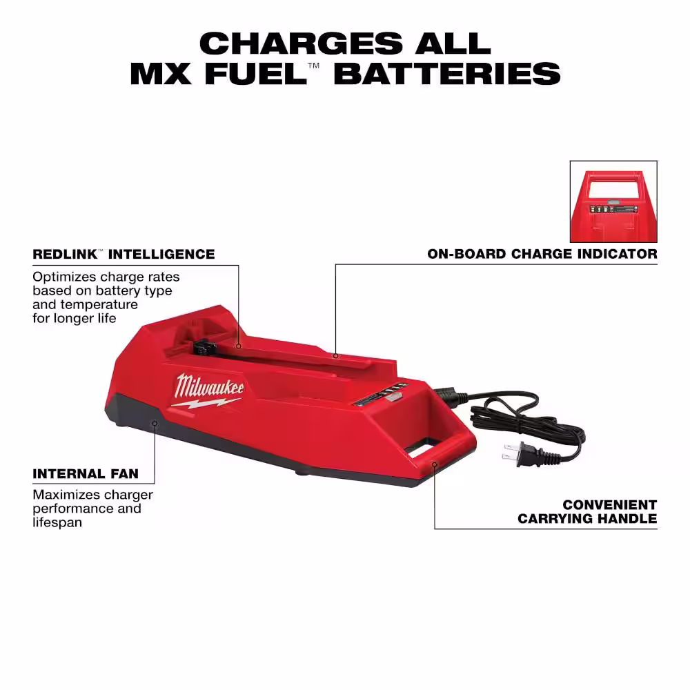 Milwaukee MX FUEL Lithium-Ion Charger