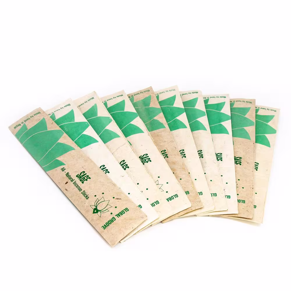 None All-Natural Brown Sage Stick Incense (2 Packs)