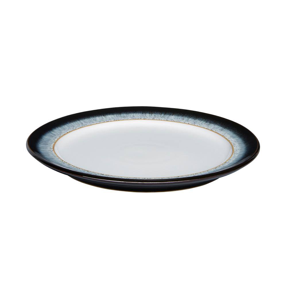 Denby Halo Wide Rimmed Blue Dinner Plate