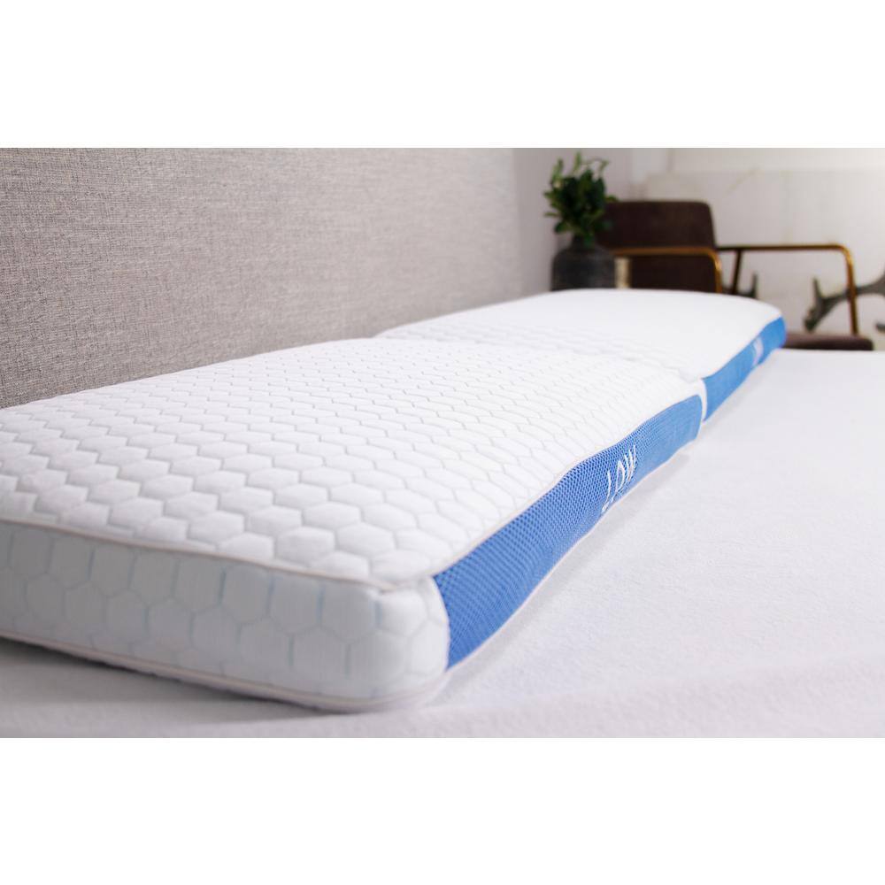 OMNE SLEEP Cool Ice Low Firm Queen Pillow