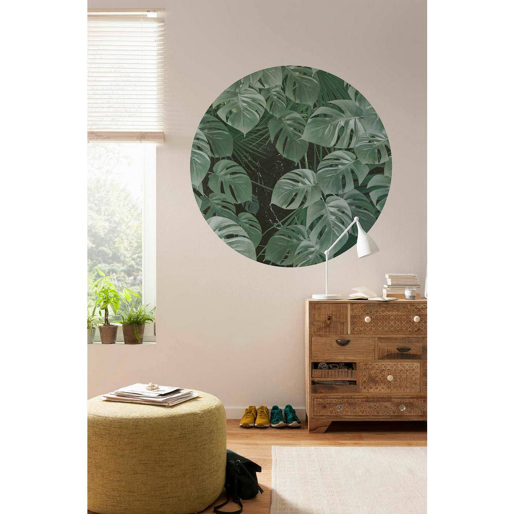 Komar Novel Monstera Green Non Woven Dot Decal