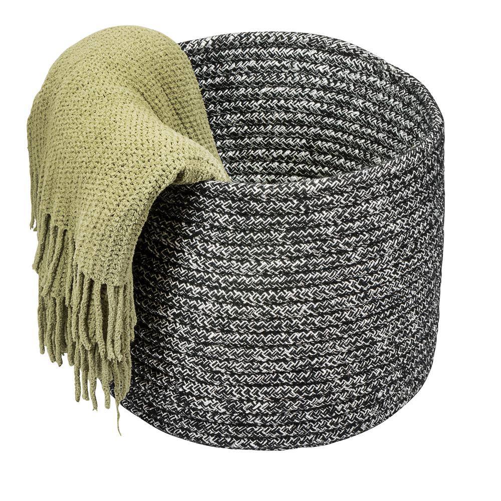 Colonial Mills Metallic Round Dark Shimmer Polypropylene Basket