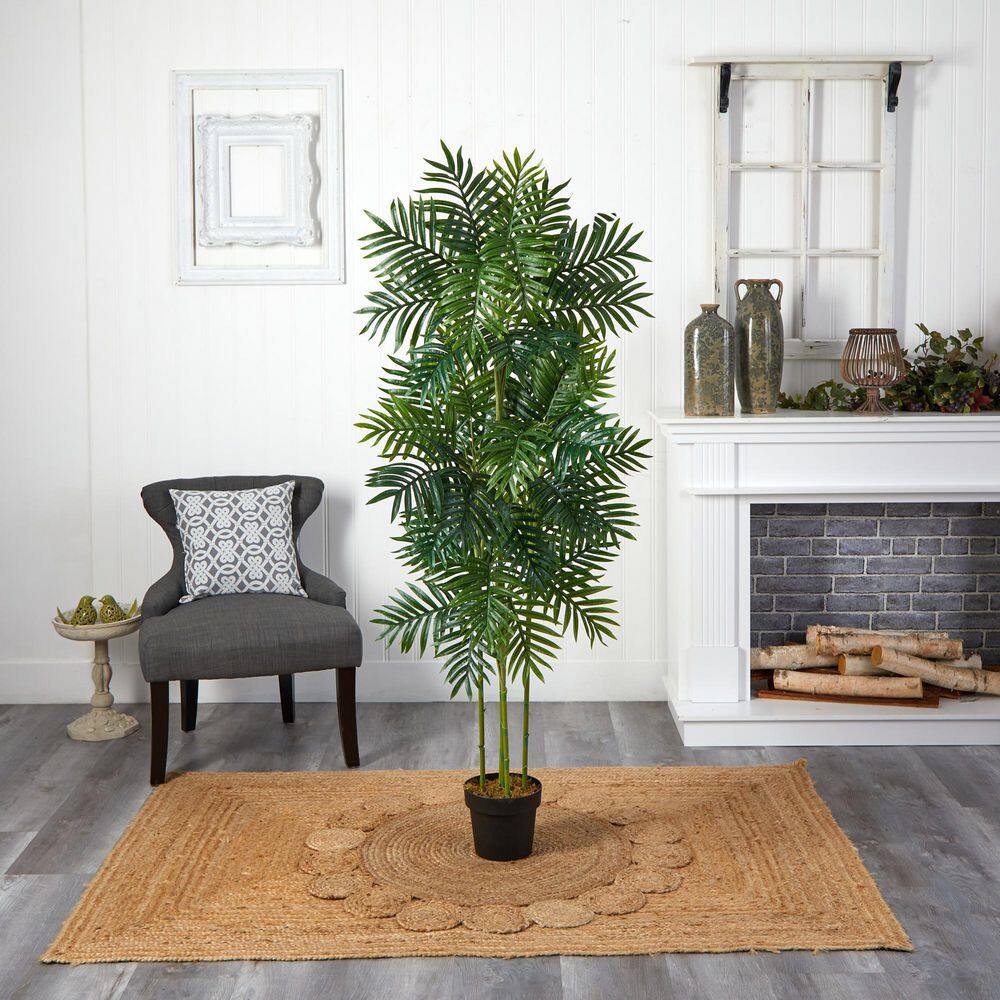 Nearly Natural Indoor 6 ft. Phoenix Palm Artificial Tree