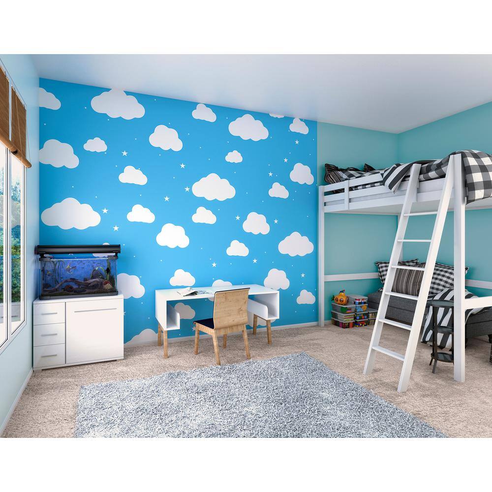 OhPopsi Cartoon Cloudy Sky Wall Mural
