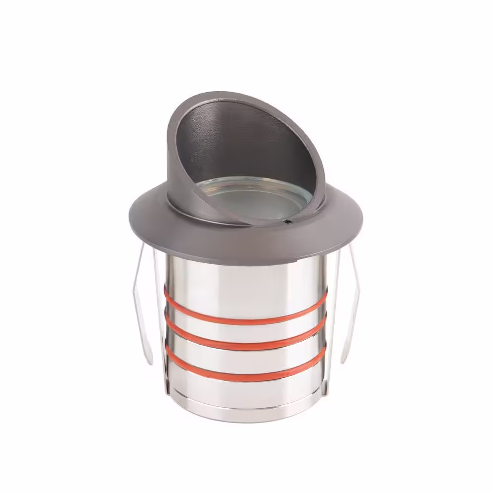 None Inground Indicator Light Low-Voltage Bronze LED with 3000K Color Temp