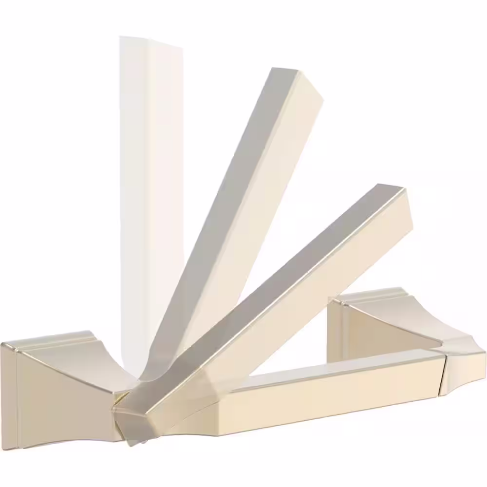 Delta Dryden 3-Piece Bath Hardware Set with 24 in. Towel Bar, Toilet Paper Holder, Towel Ring in Champagne Bronze