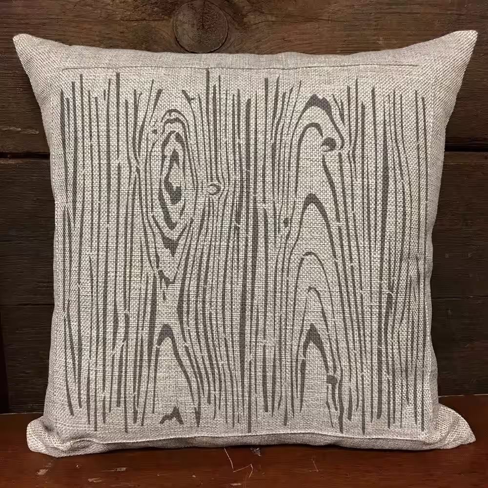 Designer Stencils Faux Wood Grain Stencil and Free Bonus Stencil