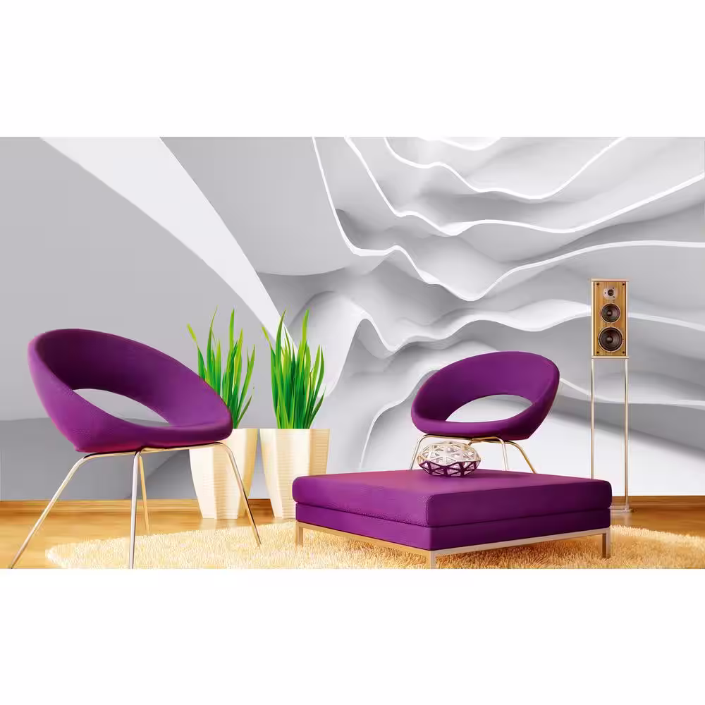 Dimex Futuristic Wave Abstract Wall Mural