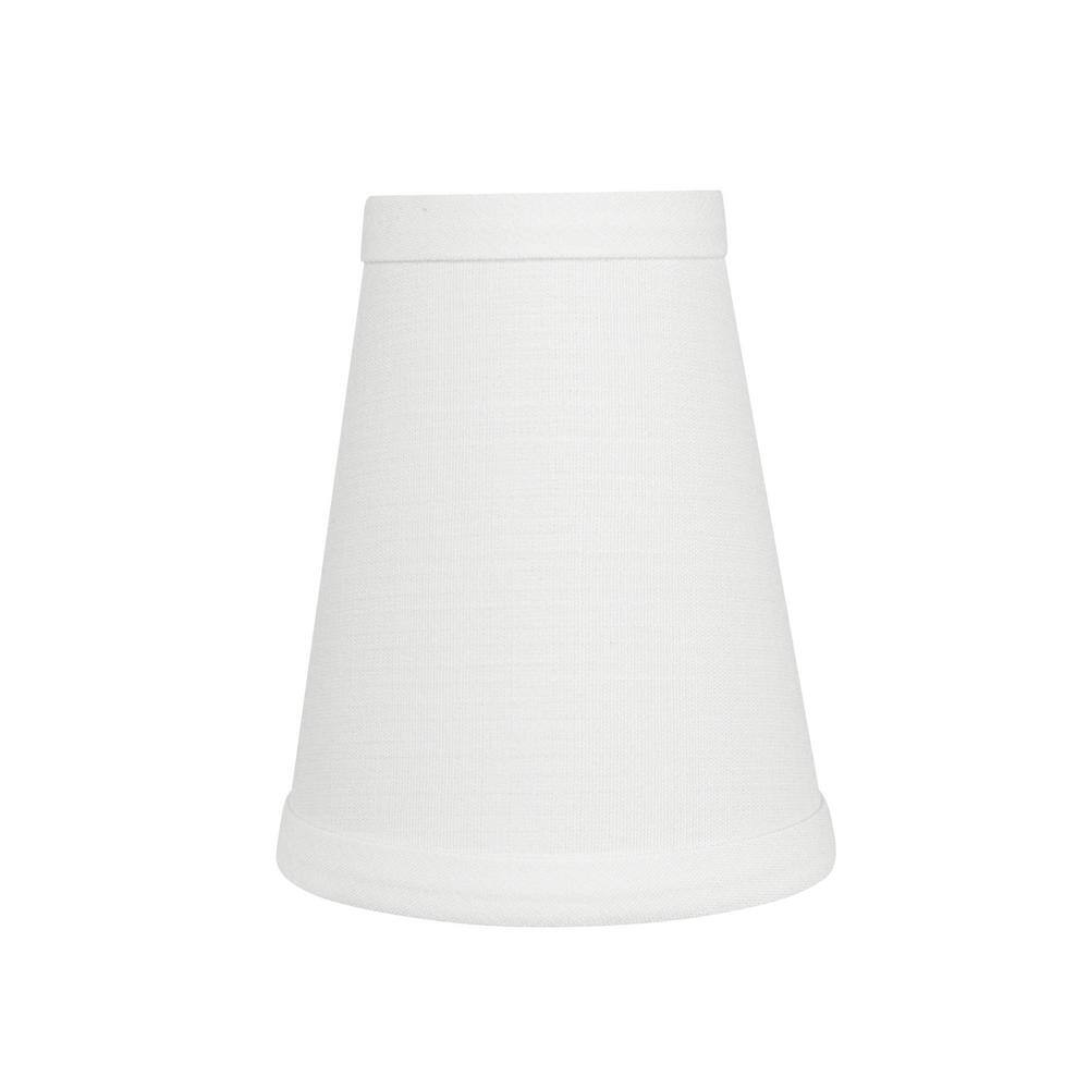 Aspen Creative Corporation 4 in. x 5 in. Off White Hardback Empire Lamp Shade (2-Pack)