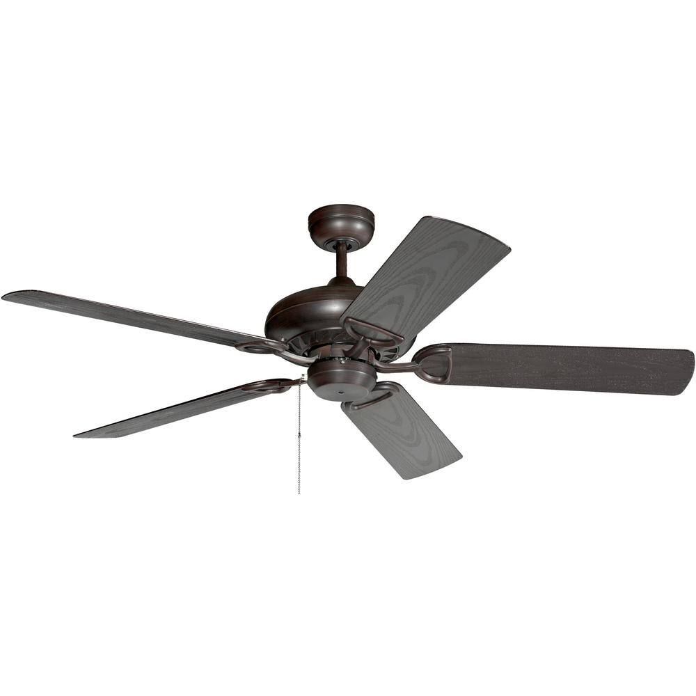 TroposAir ProSeries Deluxe Builder 52 in. Oil Rubbed Bronze Outdoor Ceiling Fan