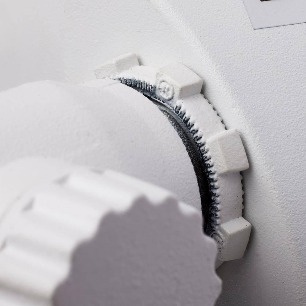 SATCO 125 -Watt Equivalent 1900 -Lumen 90 -Degree White Motion Sensing Integrated LED Flood Light