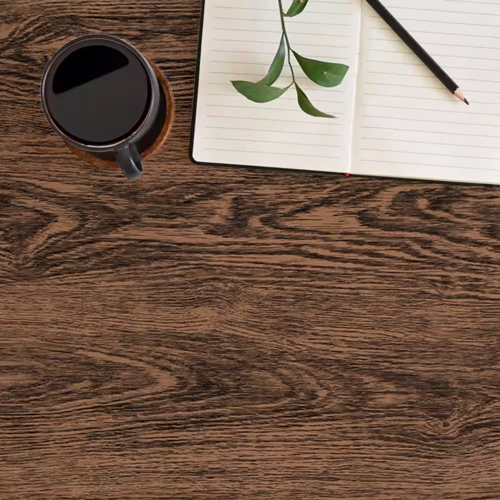 WallPops Oak Troncais Faux Materials Adhesive Film (Set of 2)