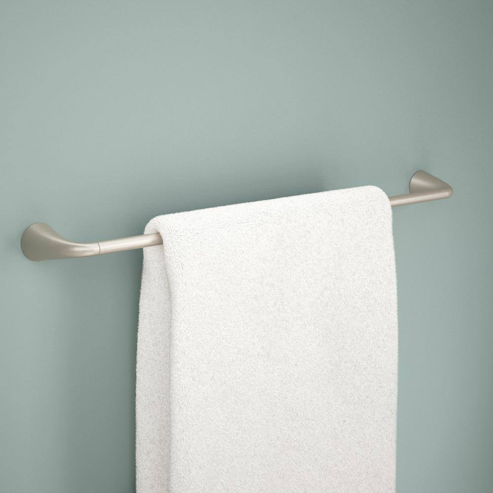 Delta Arvo 18 in. Wall Mount Towel Bar with 6 in. Extender Bath Hardware Accessory in Brushed Nickel