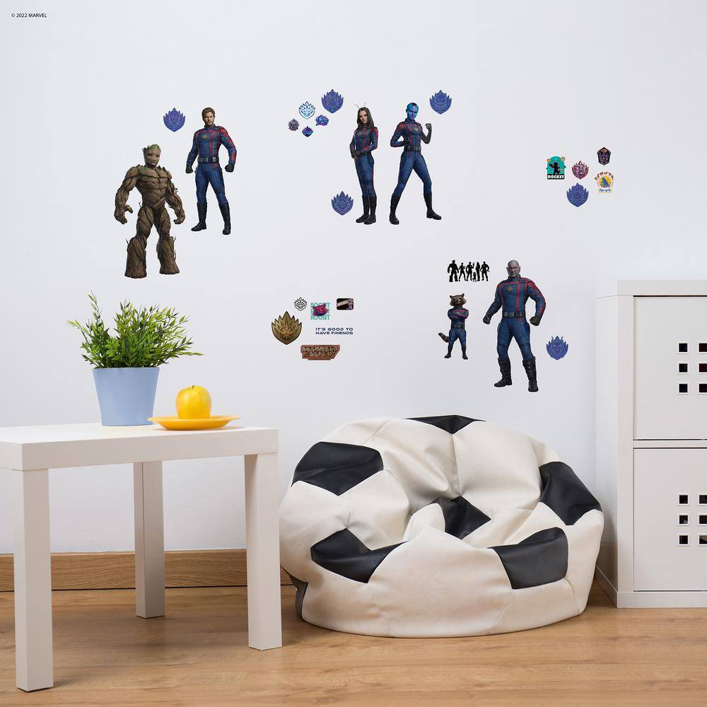 RoomMates Multicolor Guardians of the Galaxy 3 Peel and Stick Wall Decals