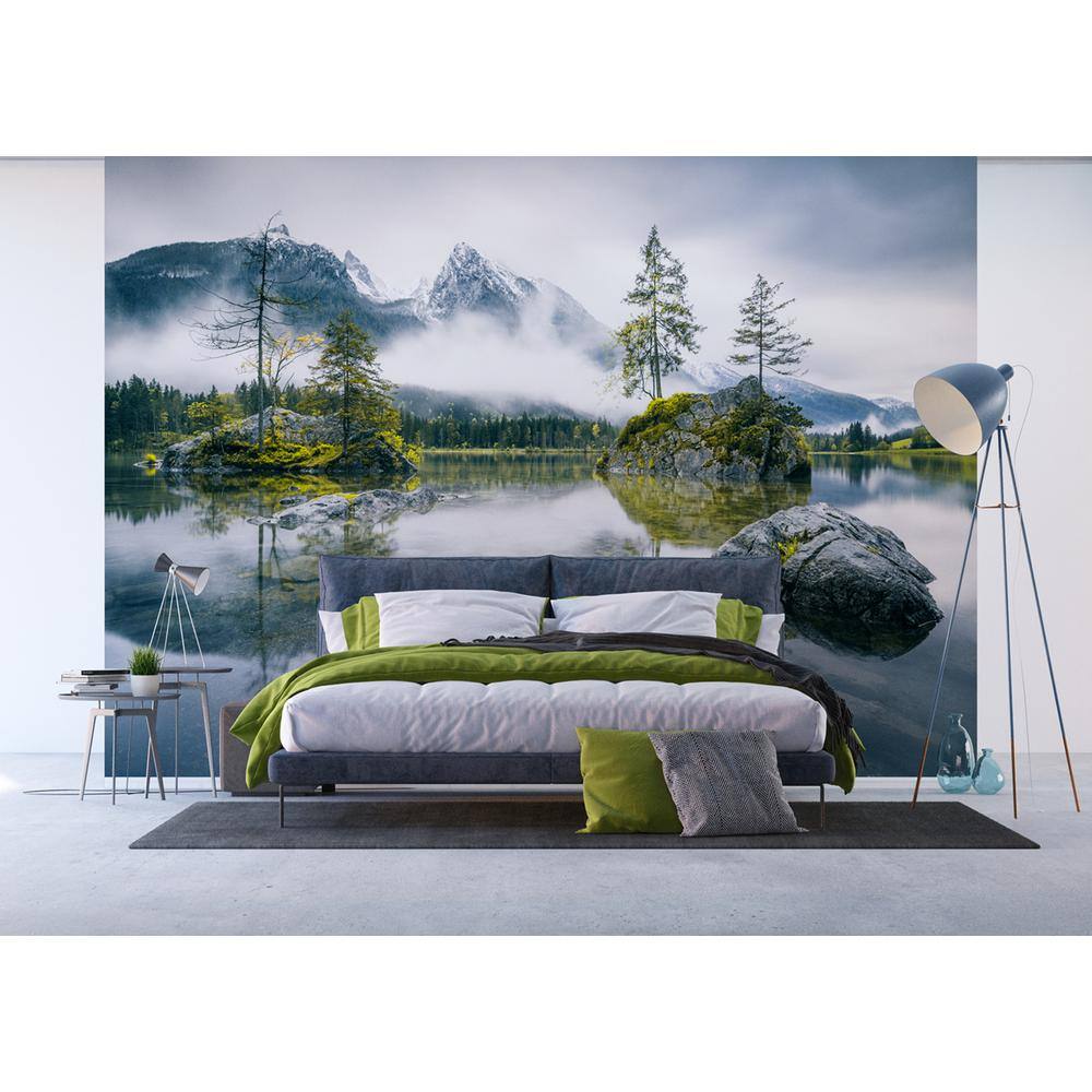 Dundee Deco Falkirk Airdrie Abstract Mountain Lake Modern Wall Mural