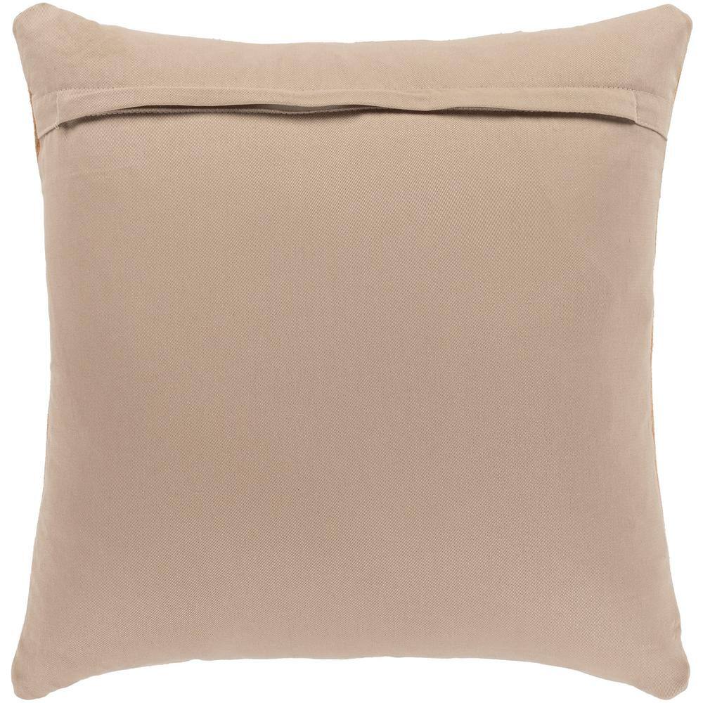 Artistic Weavers Botner Camel Suede Polyester Fill 20 in. x 20 in. Decorative Pillow