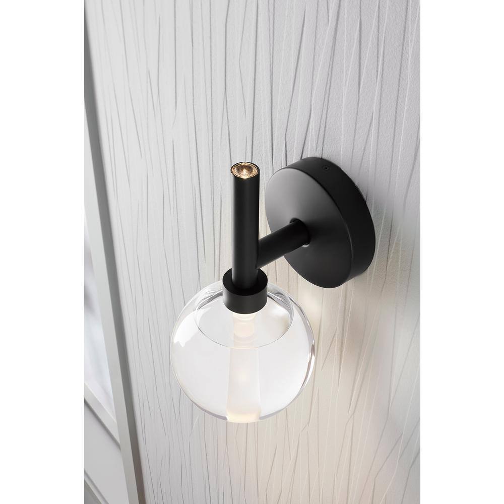 KOHLER Components Matte Black LED Sconce