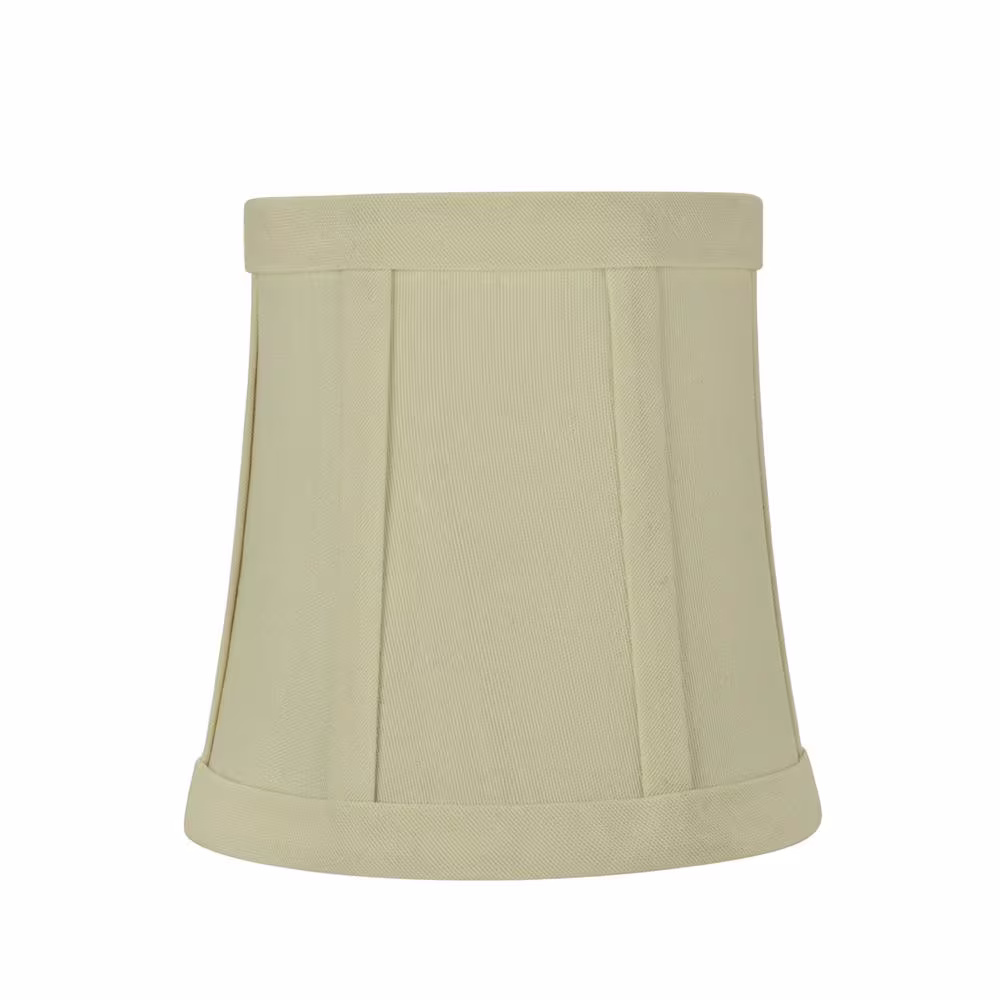 Aspen Creative Corporation 5 in. x 5 in. Beige Bell Lamp Shade (9-Pack)