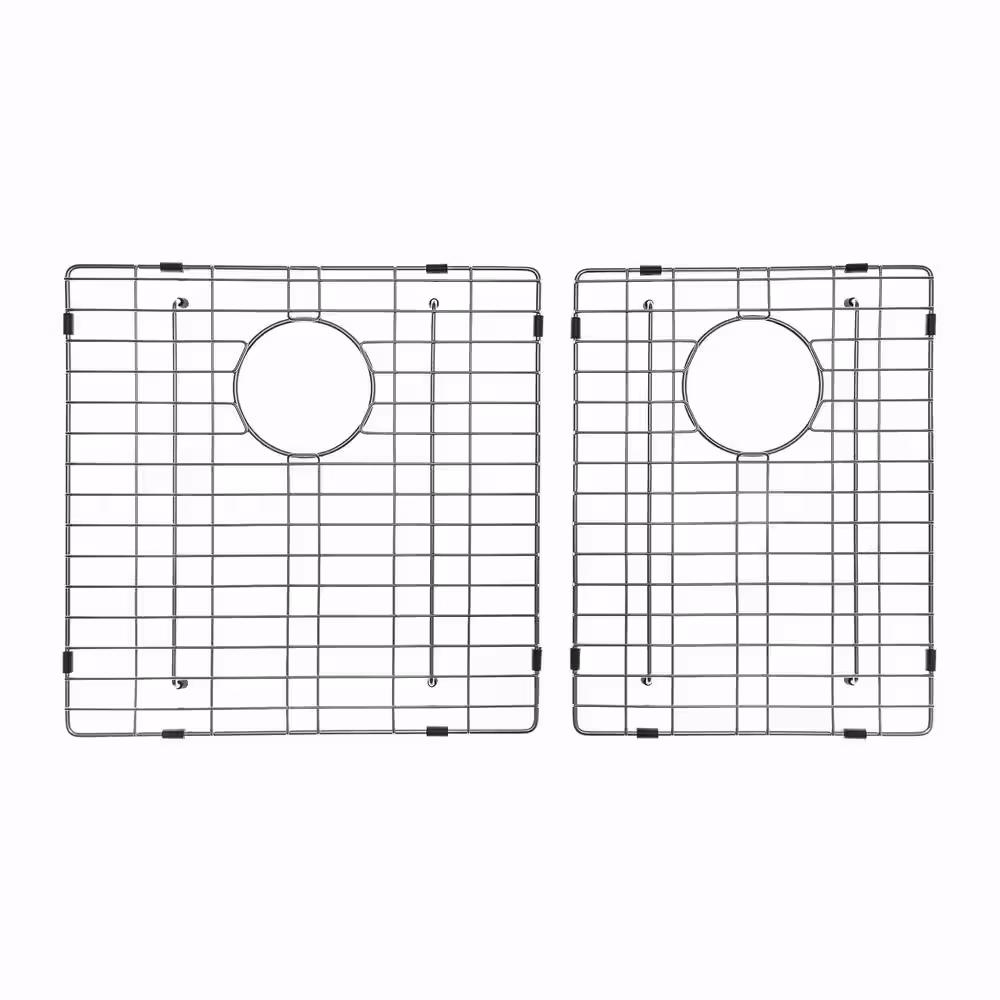 KRAUS Stainless Steel Bottom Grid for KHU103-33 Right Bowl 33 in. Kitchen Sink, 12-9/16 in. x 16-1/2 in. x 1-3/8 in.