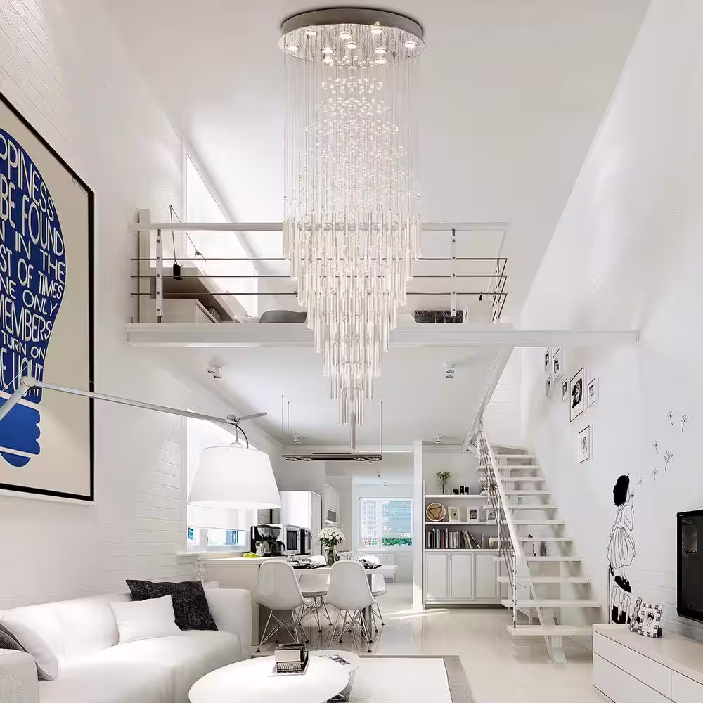 Maxax Albany 10 -Light Crystal Tiered Chandelier