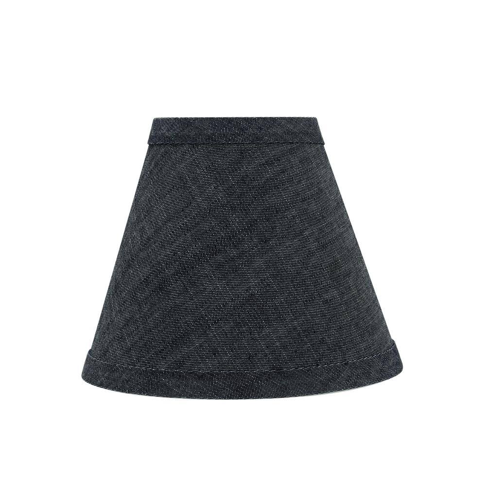 Aspen Creative Corporation 6 in. x 5 in. Grey-Blue Hardback Empire Lamp Shade (9-Pack)