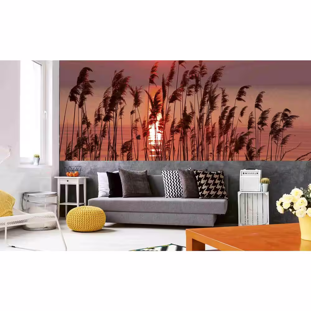 Dimex Reed On Lake Beach and Nautical Wall Mural