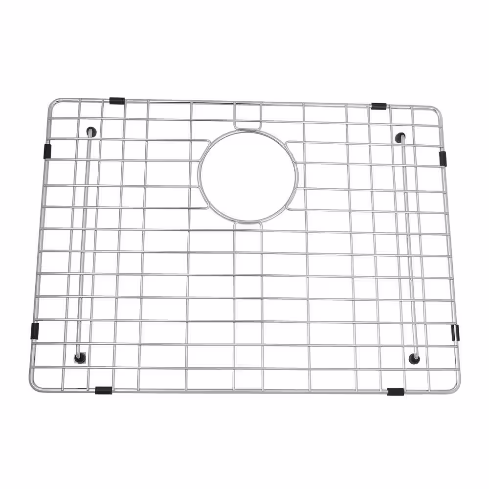 Barclay Products Brooke 20-3/4 in. x 15 in. Wire Grid for Single Bowl Kitchen Sinks in Stainless Steel