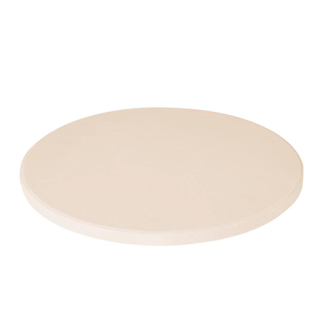 Royal Gourmet 14 in. Round Cordierite Stone for Pizza Oven or Grill, Thermal Shock Resistant Baking Stone