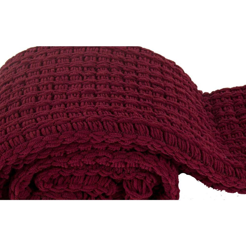 A & B Home Wine Throw Blanket