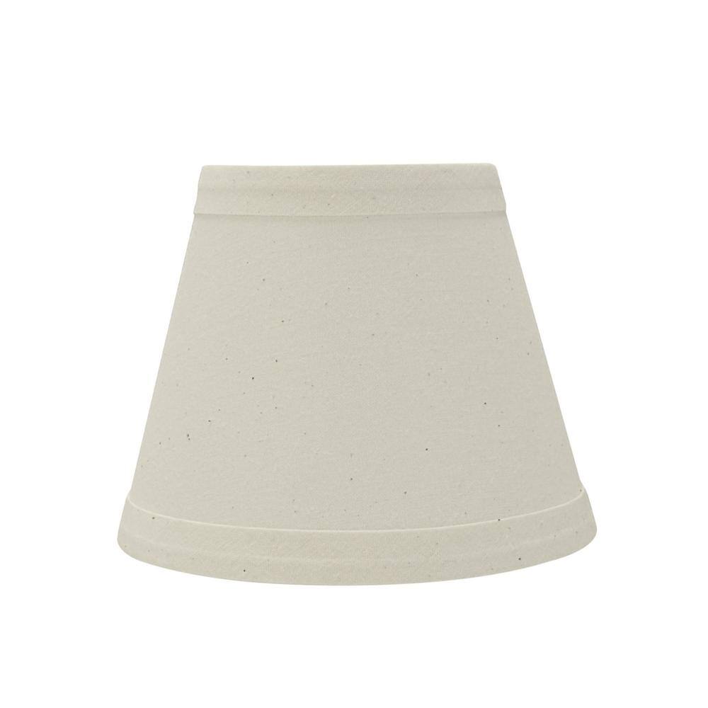 Aspen Creative Corporation 5 in. x 4 in. Off-White Hardback Empire Lamp Shade (5 Pack)