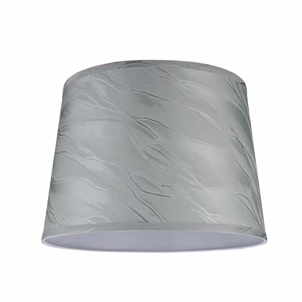 Aspen Creative Corporation 14 in. x 10 in. Light Green Hardback Empire Lamp Shade