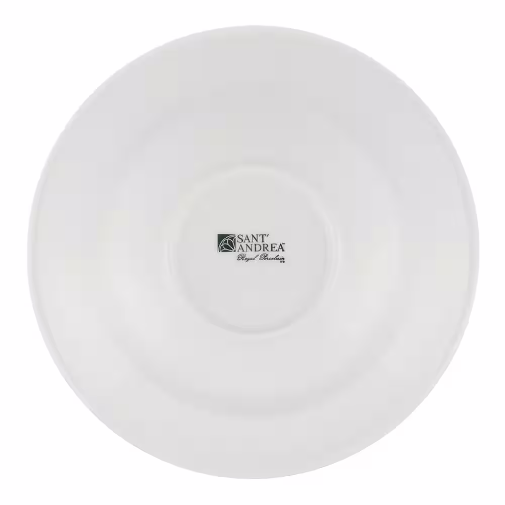Oneida Sant Andrea Porcelain 50 oz. Bright White Botticelli Pasta Bowl (Set of 12)