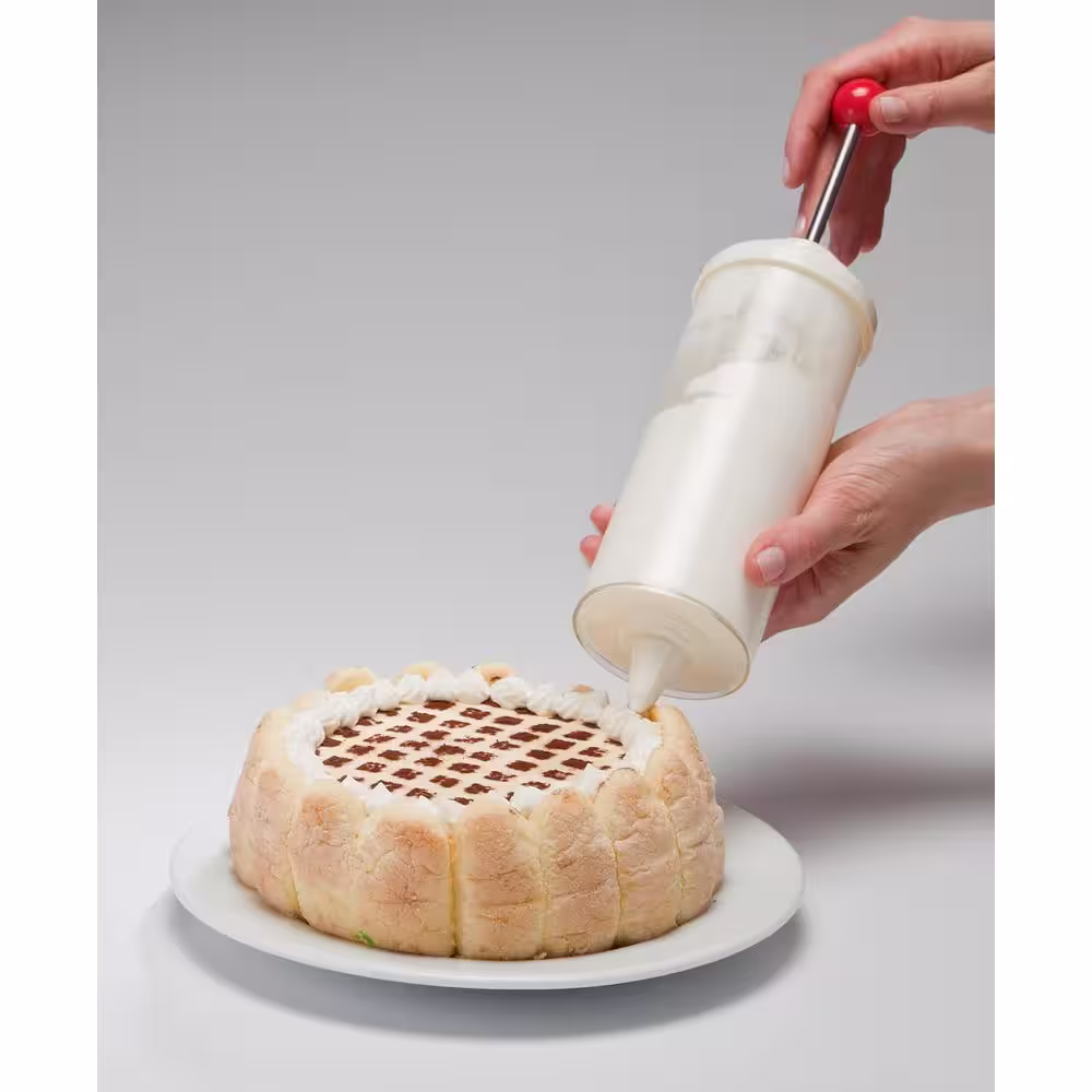 Hutzler Quick Whip Plastic Purple Milk Frother