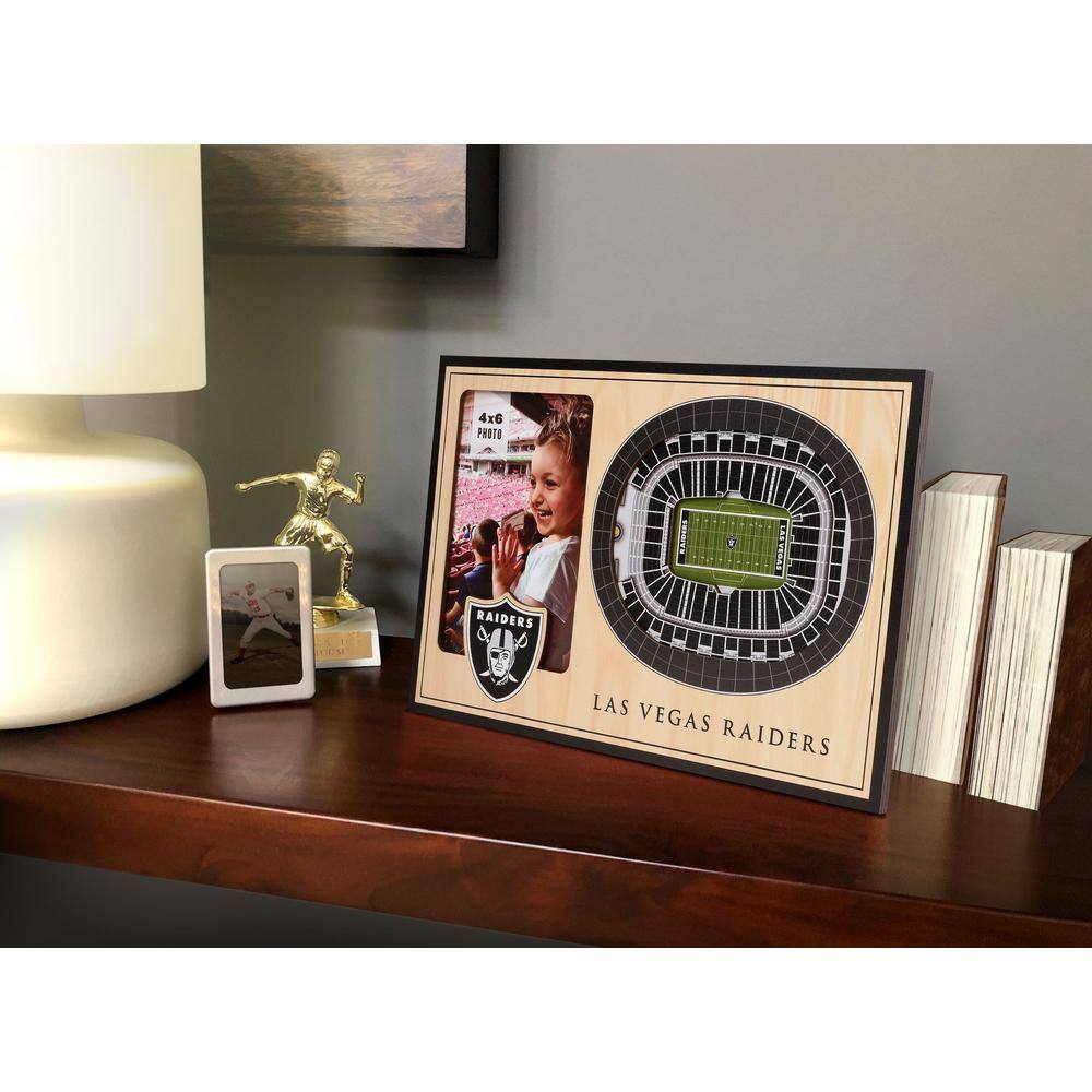 YouTheFan NFL Las Vegas Raiders 3D StadiumView Picture Frame - Allegiant Stadium