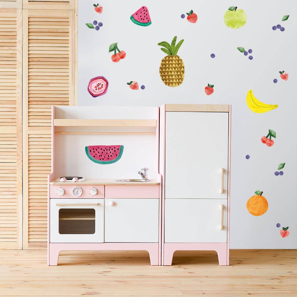 Tempaper Fruit Salad Peel and Stick Wall Decals (Set of 37)
