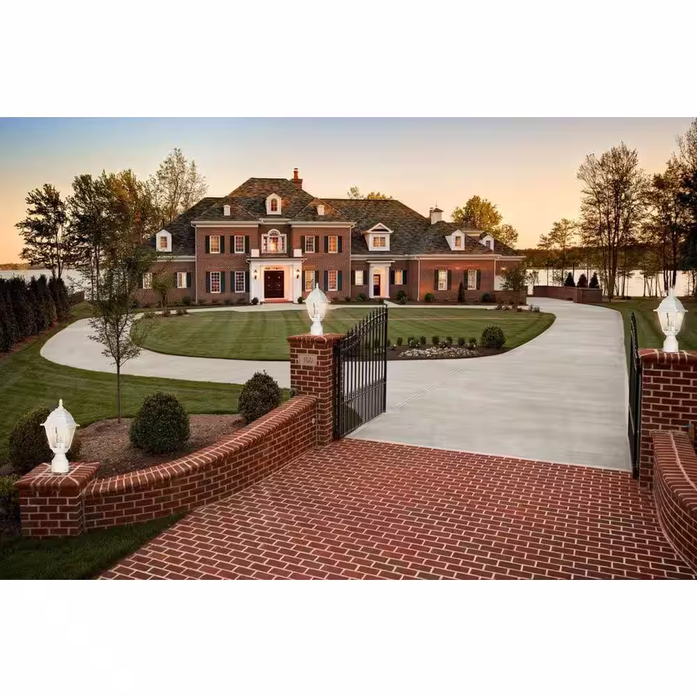 SATCO 1-Light White Outdoor Incandescent Post Light