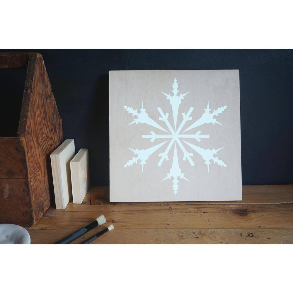 Stencil1 Snowflake Stencil