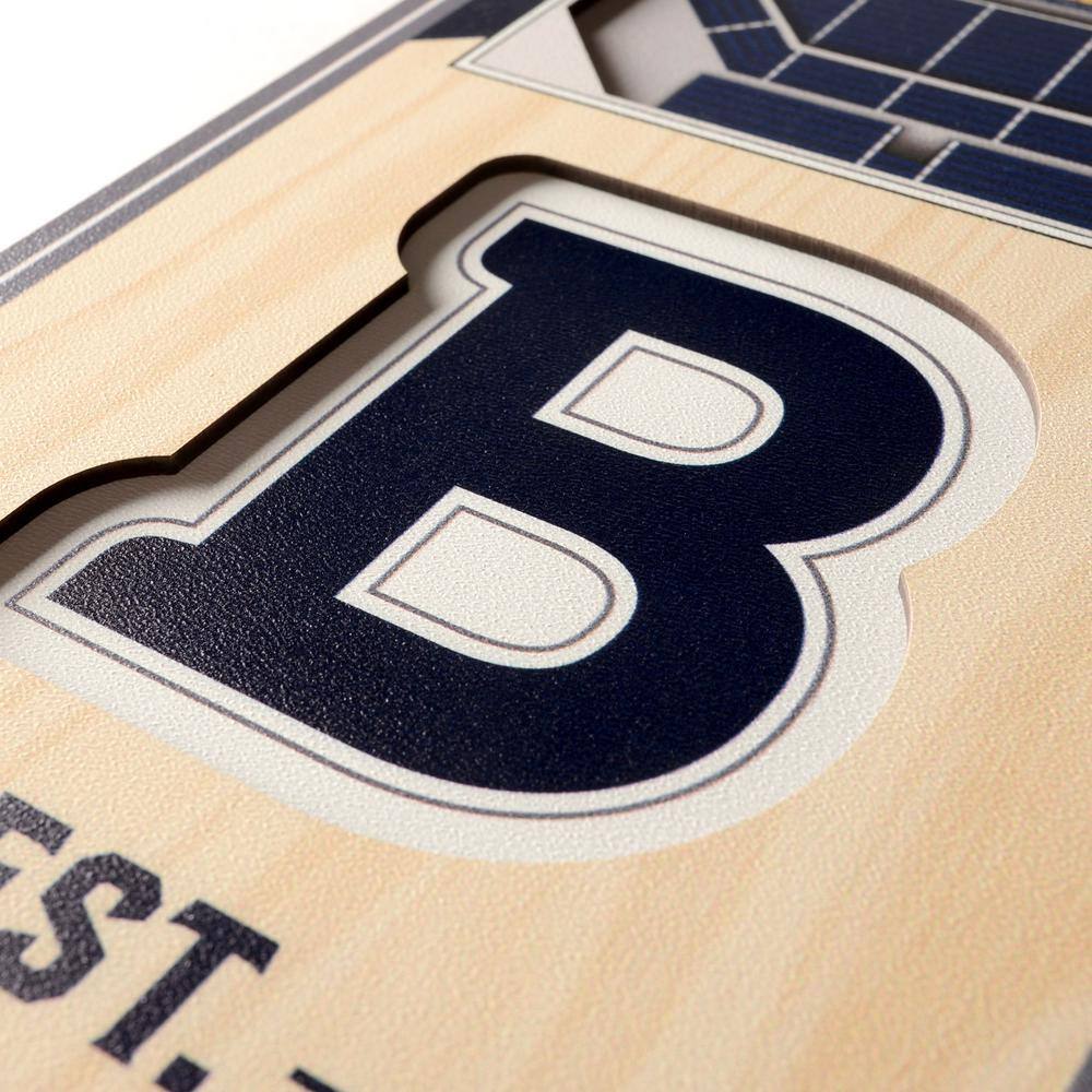 YouTheFan NCAA Butler Bulldogs 6 in. x 19 in. 3D Stadium Banner-Hinkle Fieldhouse