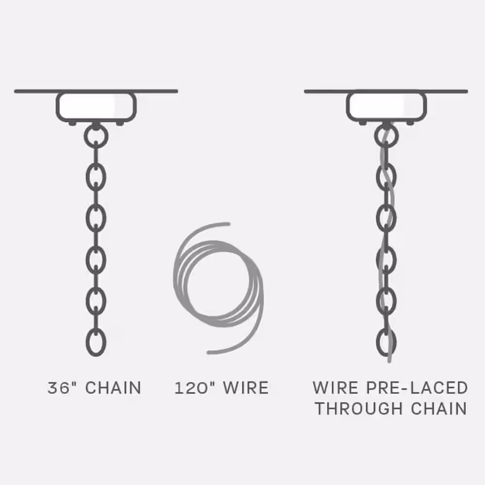 Generation Lighting Wilburn 1-Light Antique Bronze Outdoor Pendant Light