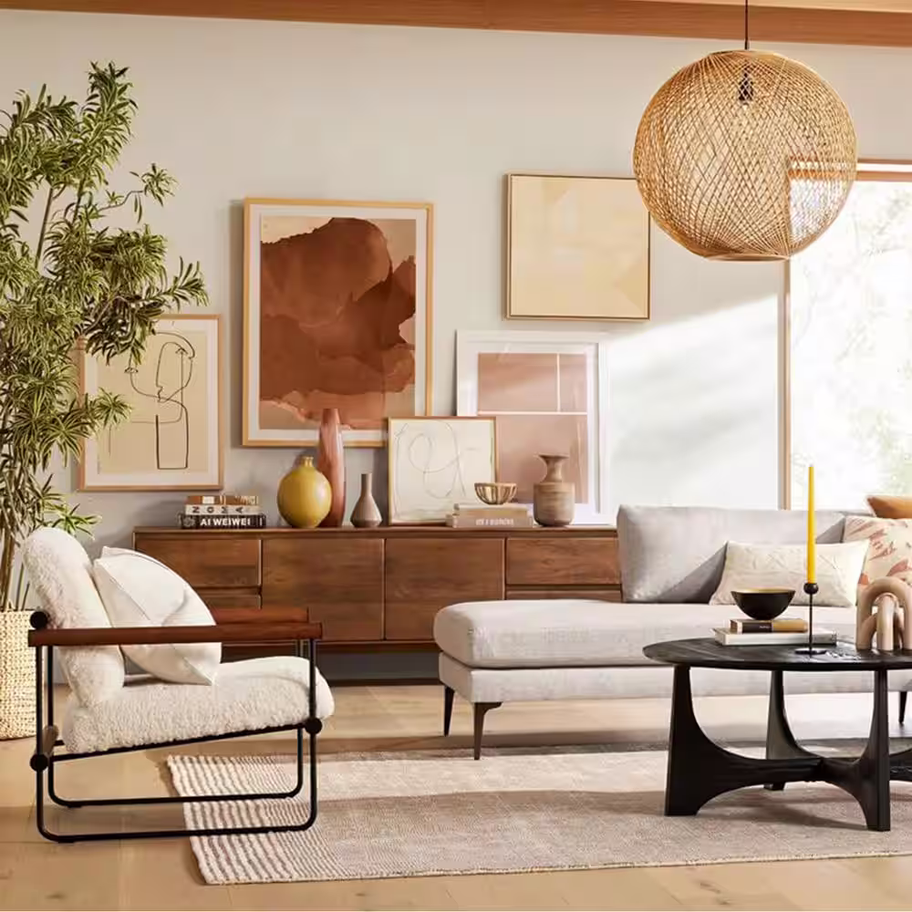 None White Modern Relax Single Arms Chair, Boucle Accent Chair for Living Reception Room