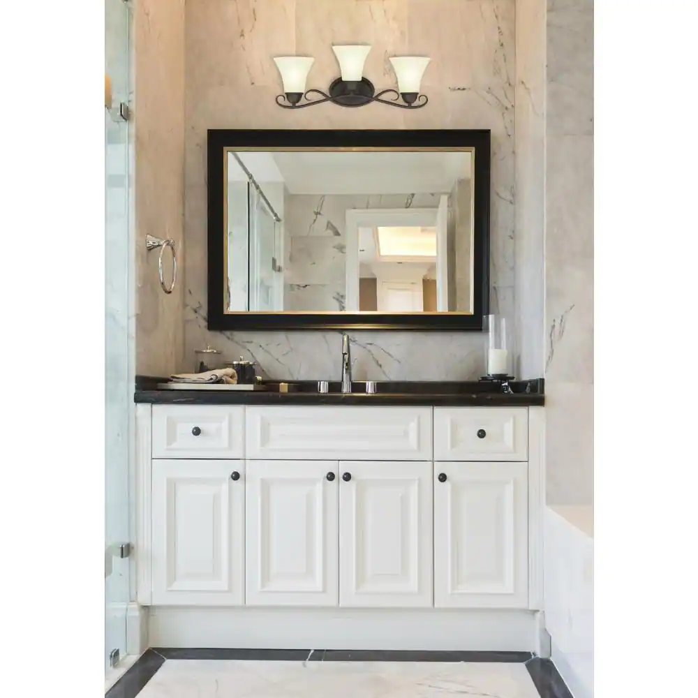 Westinghouse Dunmore 3-Light Oil Rubbed Bronze Wall Mount Bath Light