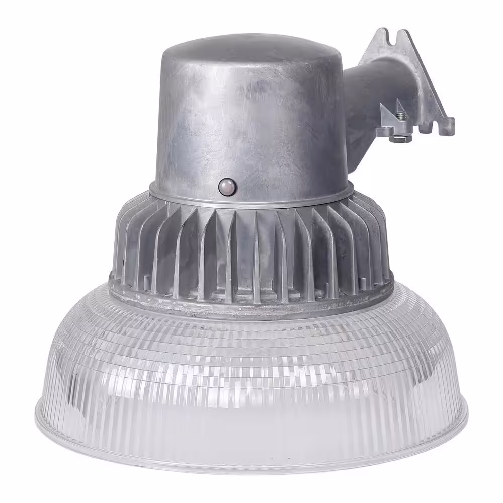 Honeywell 42-Watt Equivalent Integrated LED Gray Dusk to Dawn Area Light, 5000K