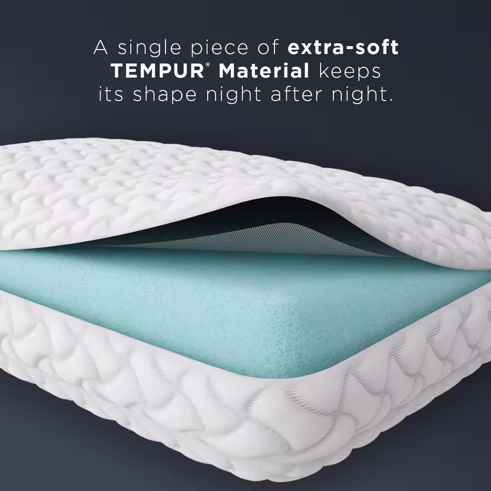 TEMPUR-PEDIC Tempur-Adapt Cloud and Cooling Standard Memory Foam Pillow