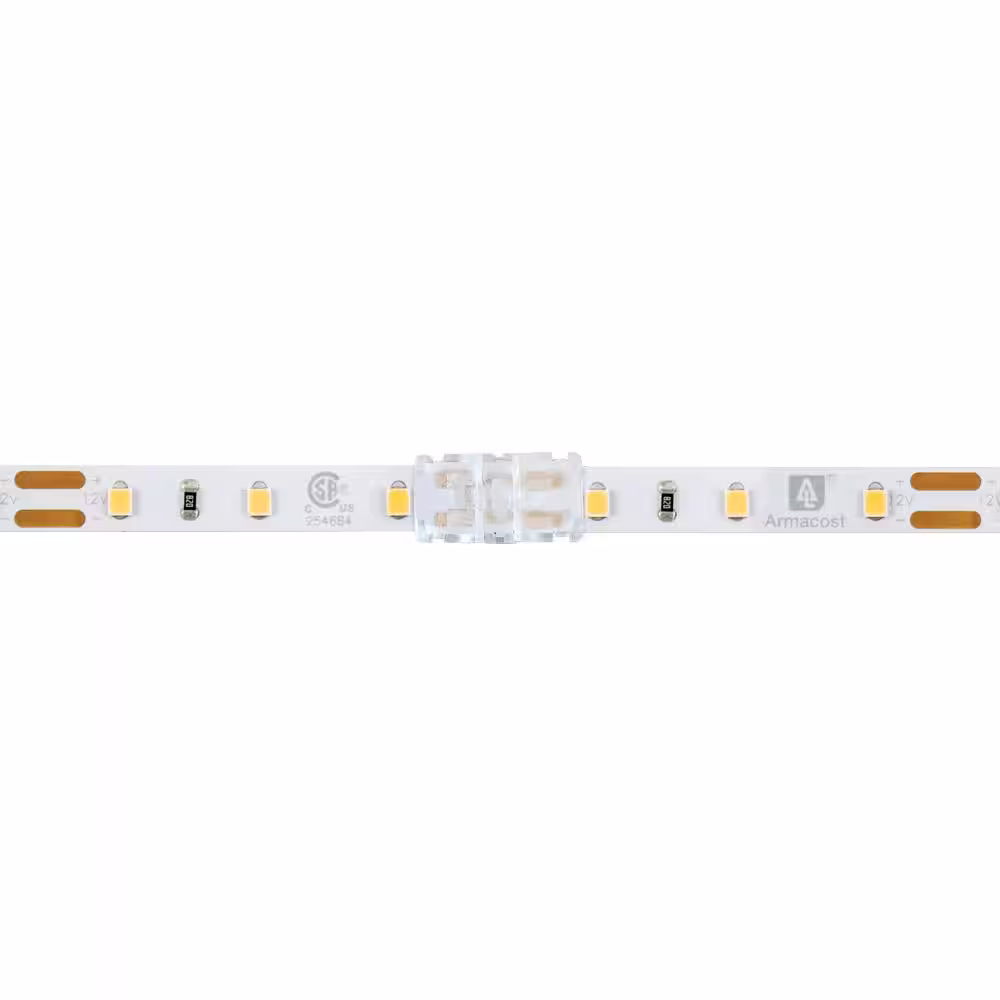 Armacost Lighting WireGrip White Tape-to-Tape Splice Connector for Tape Light (6-Pack)