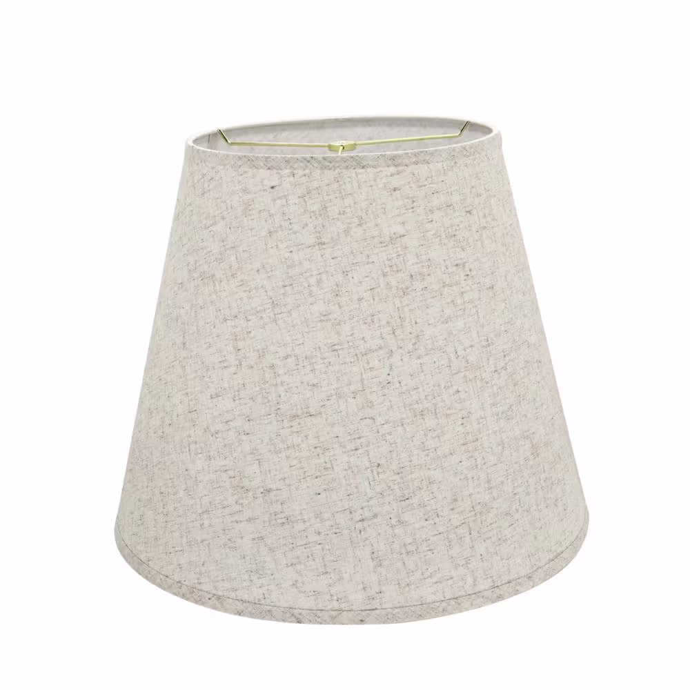 Aspen Creative Corporation 18 in. x 15 in. Beige Hardback Empire Lamp Shade