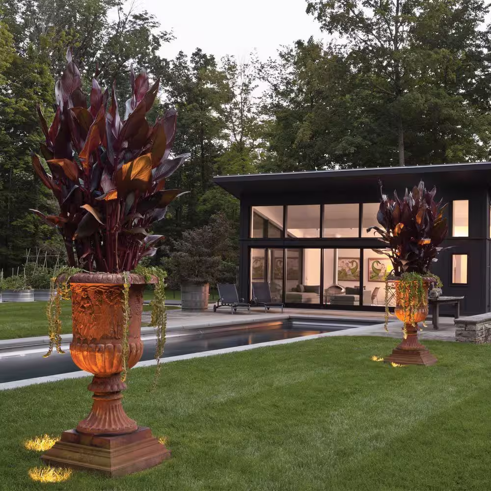 HINKLEY Shielded Hardwired Matte Bronze LED In Ground Well Light