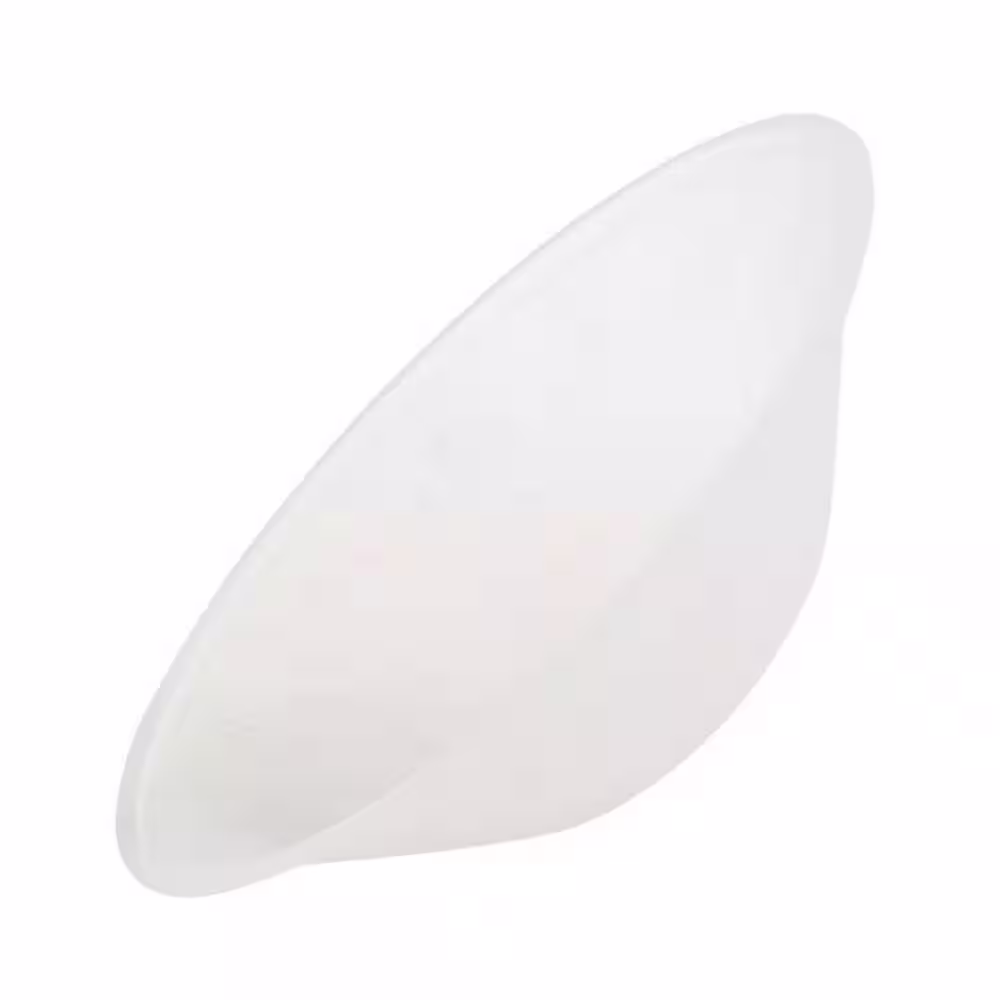 None 4-11/12 in. H x 15-5/8 in. Dia/Frosted Glass Shade For Torchiere Lamp, Swag Lamp and Pendant